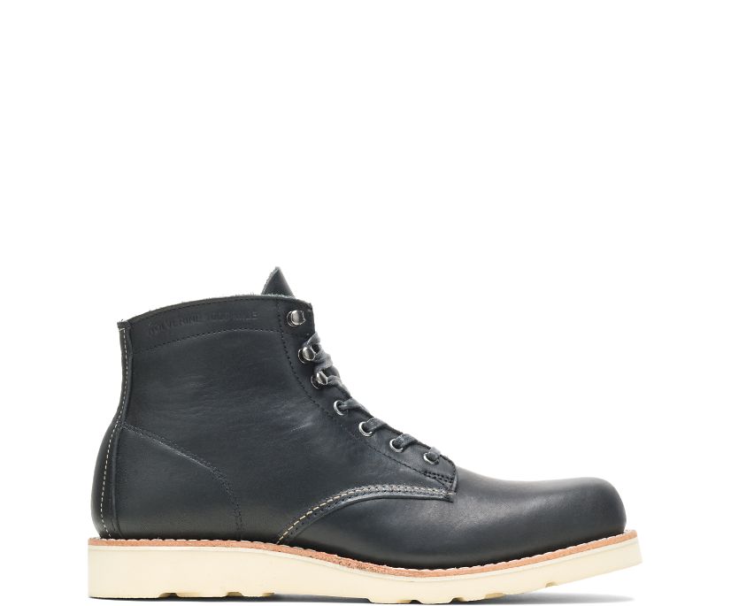 Bottes Wolverine 1000 Mile Plain-Toe Wedge Homme - Noir (OYB802967)